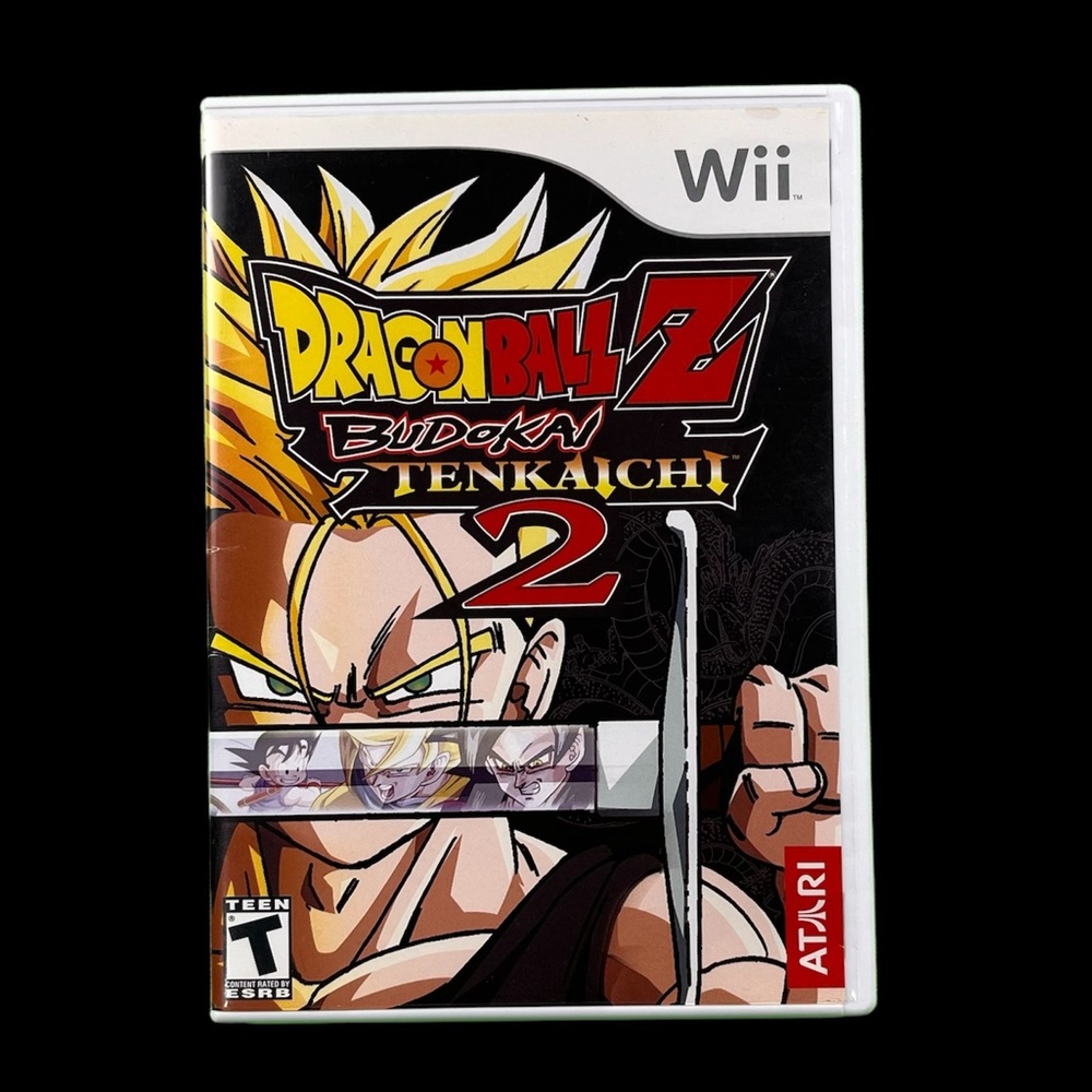 Dragon Ball Z: Budokai Tenkaichi 2 (Nintendo Wii, 2006) CIB